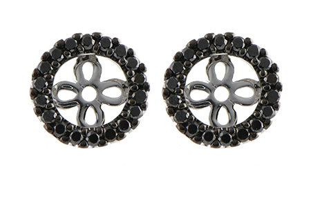 E243-28467: EARRING JACKETS .25 TW (FOR 0.75-1.00 CT TW STUDS)