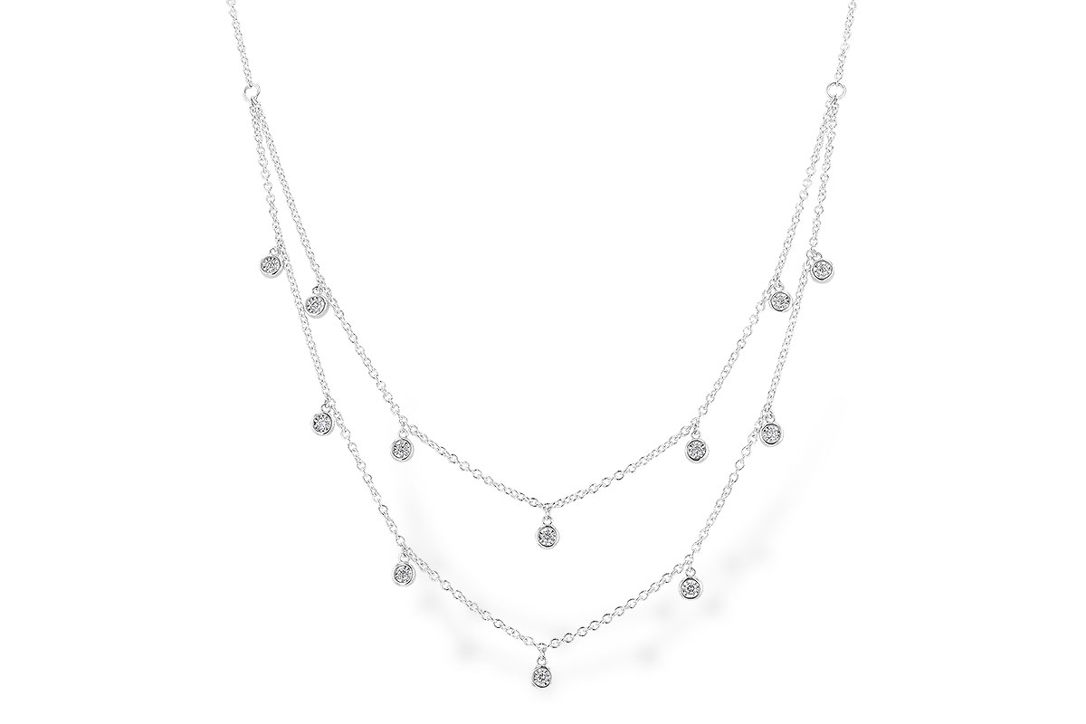 M328-73985: NECKLACE .22 TW (18 INCHES)