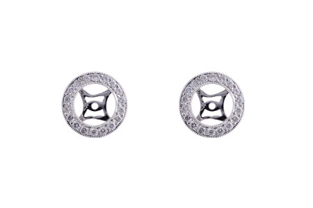 A238-78477: EARRING JACKET .32 TW (FOR 1.50-2.00 CT TW STUDS)