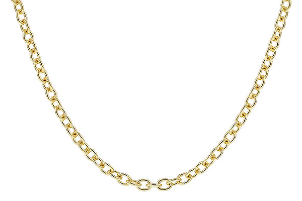 A328-79395: CABLE CHAIN (1.3MM, 14KT, 18IN, LOBSTER CLASP)