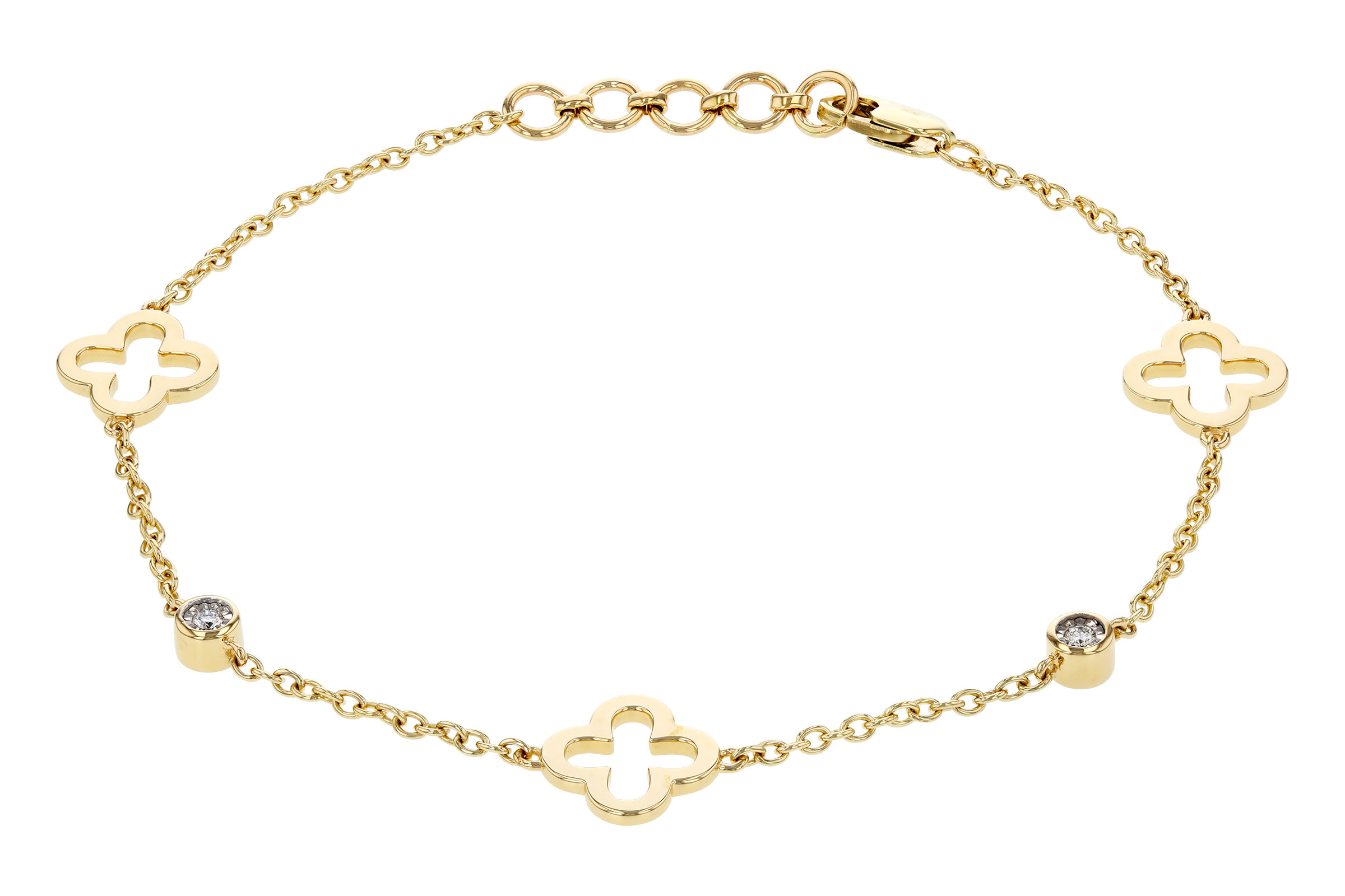 A330-55777: BRACELET .06 TW (7.25")