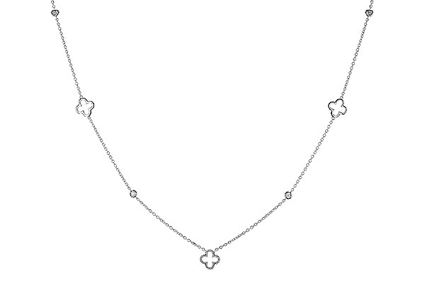 C329-65777: NECKLACE .20 TW (18")