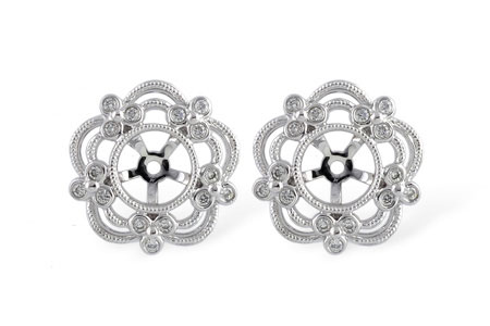 D240-58540: EARRING JACKETS .16 TW (FOR 0.75-1.50 CT TW STUDS)