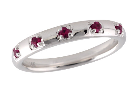 E242-39367: LDS WED RG .15 TW RUBY