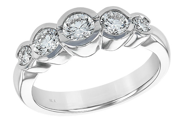 G147-87585: LDS WED RING 1.00 TW