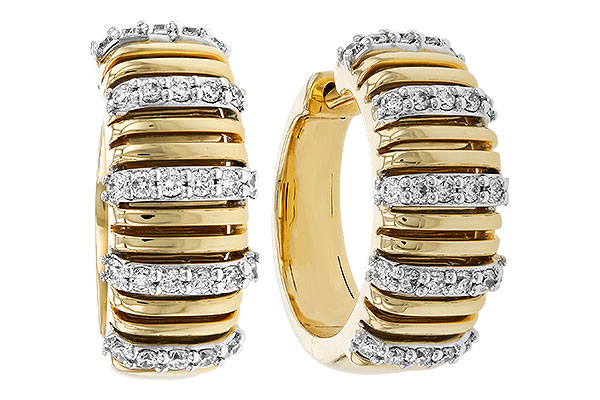 G329-64867: EARRINGS .33 TW