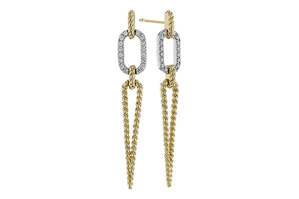 G329-65767: EARRINGS .20 TW