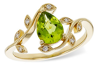 H329-65794: LDS RG 1.16 PERIDOT 1.22 TGW (8x6MM PER)