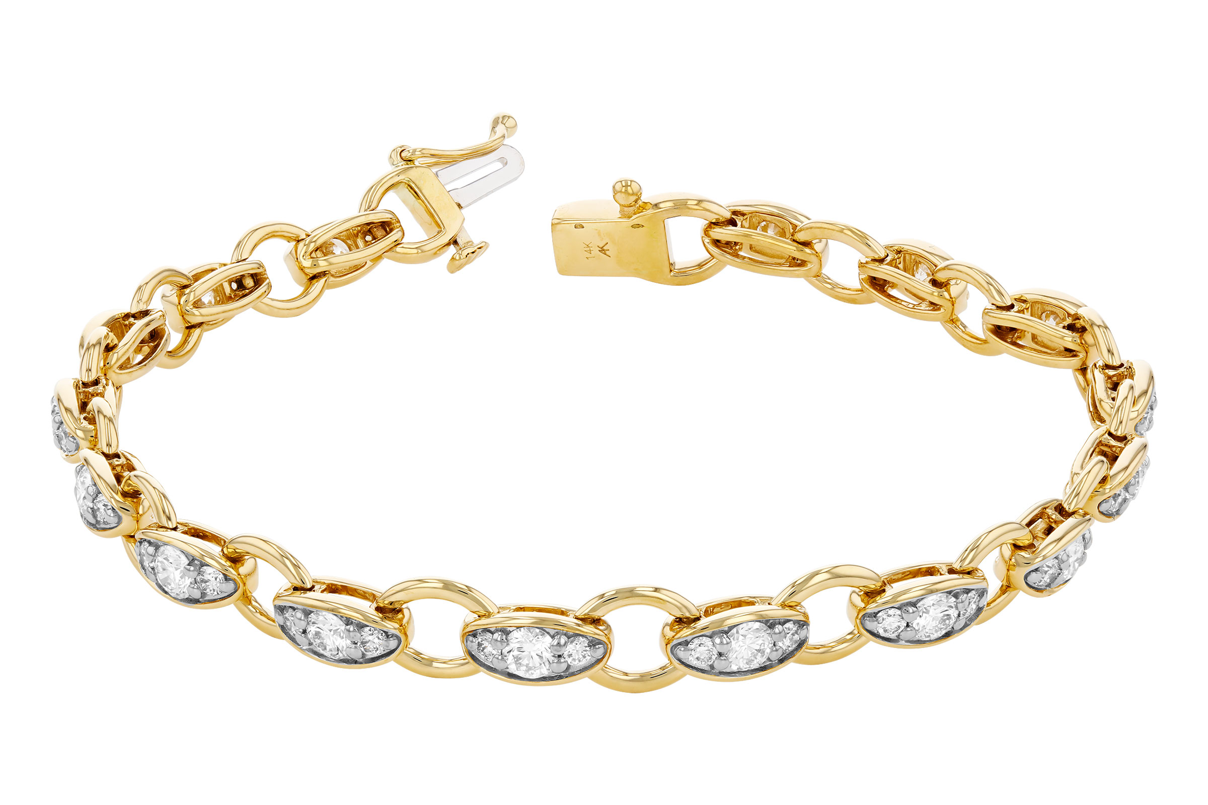 H330-55803: BRACELET 2.20 TW (7")