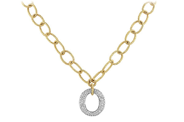 K245-10303: NECKLACE 1.02 TW (17 INCHES)