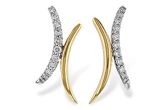 L329-68521: EARRINGS .15 TW