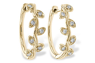 M329-65785: EARRINGS .25 TW